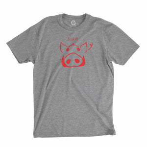 Eco-friendly, hand-printed custom t-shirt that’s super soft to the touch and features a call it Arkansas Razorbacks football design