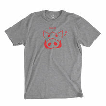 Load image into Gallery viewer, Eco-friendly, hand-printed custom t-shirt that’s super soft to the touch and features a call it Arkansas Razorbacks football design