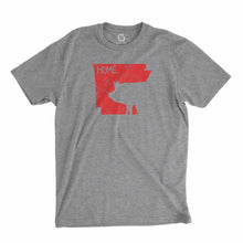 Load image into Gallery viewer, Eco-friendly, hand-printed custom super soft t-shirt that’s super soft to the touch and features a two tickets to the gun show graphic design